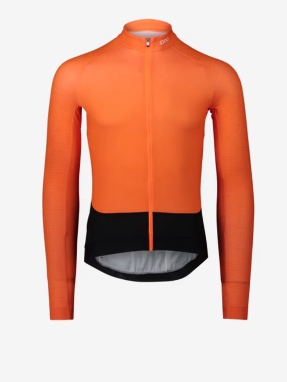 POC Sports Essential Road Long Sleeve Jersey Orange Medium Men's